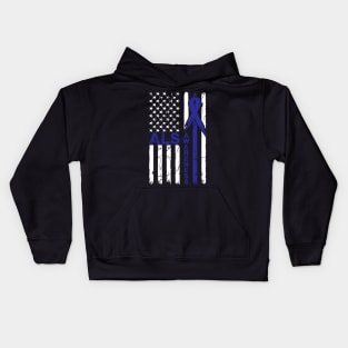 Als Awareness Flag Kids Hoodie